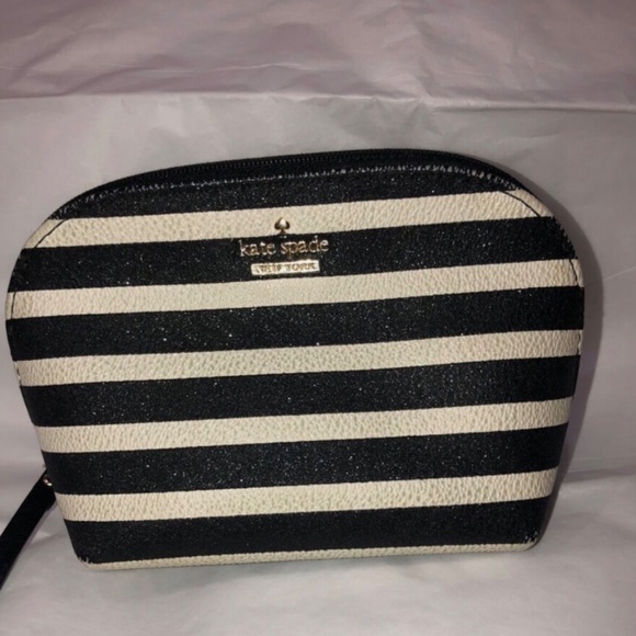 Authentic Kate Spade Dome Leather Cosmetic Bag - Picture 2 of 2